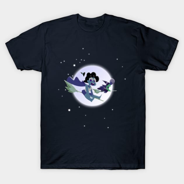 Broom Ride! T-Shirt by Jakeneutron